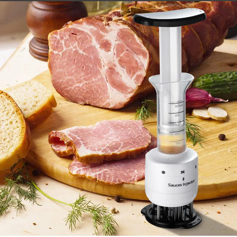 Fragezitor de carne cu injector pentru sos – 2 trepte de injectare