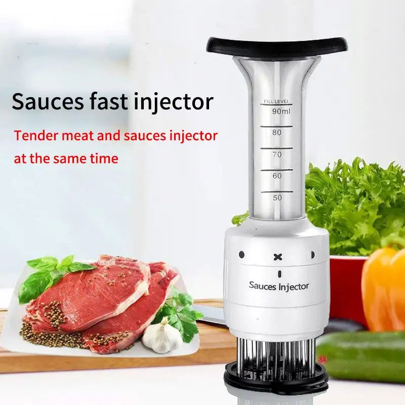 Fragezitor de carne cu injector pentru sos – 2 trepte de injectare