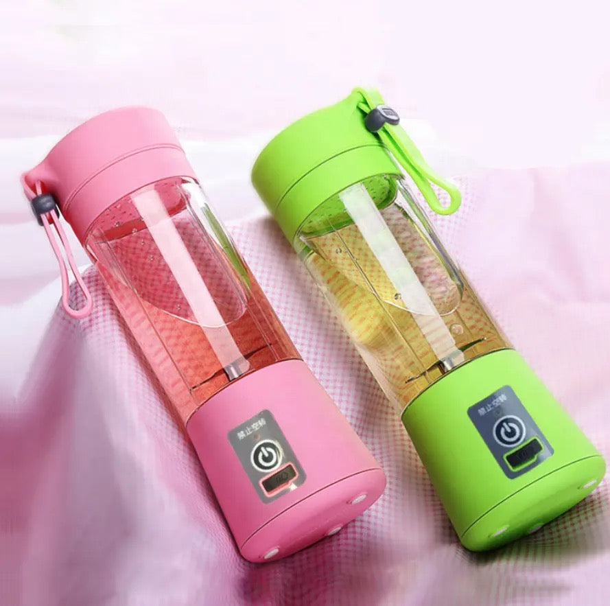 Blender Smoothie Maker Portabil – Încărcare USB și Funcție Power Bank