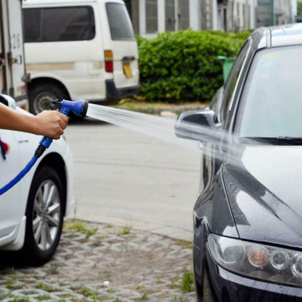 Furtun de grădină extensibil 30m, cu aparat de udat performant