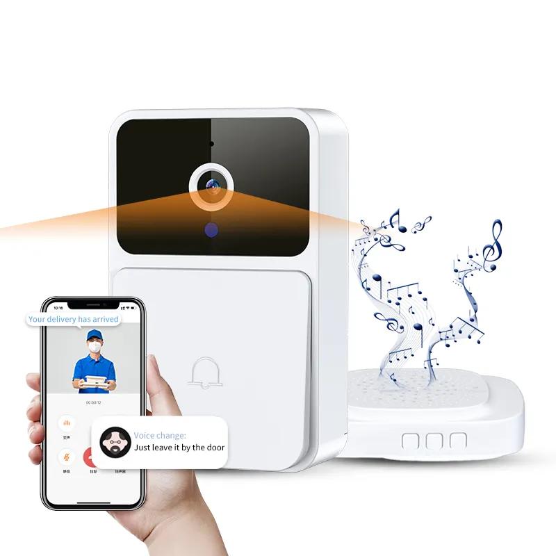 Sonerie interfon wireless inteligenta, camera HD, vedere de noapte