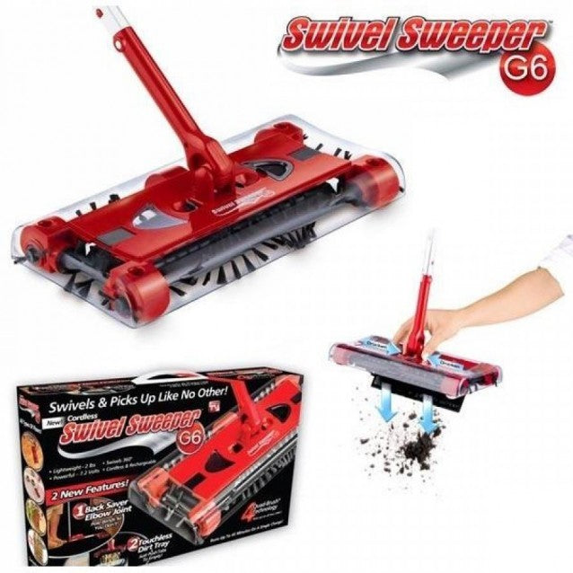 Mătură electrică rotativă fără fir Swivel Sweeper G6 Pro, insta