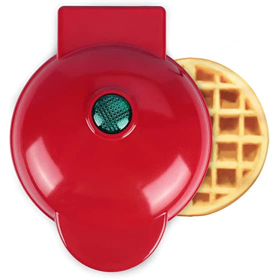 Mini aparat pentru preparat waffe sau gofre – 350W, plăci antiaderente