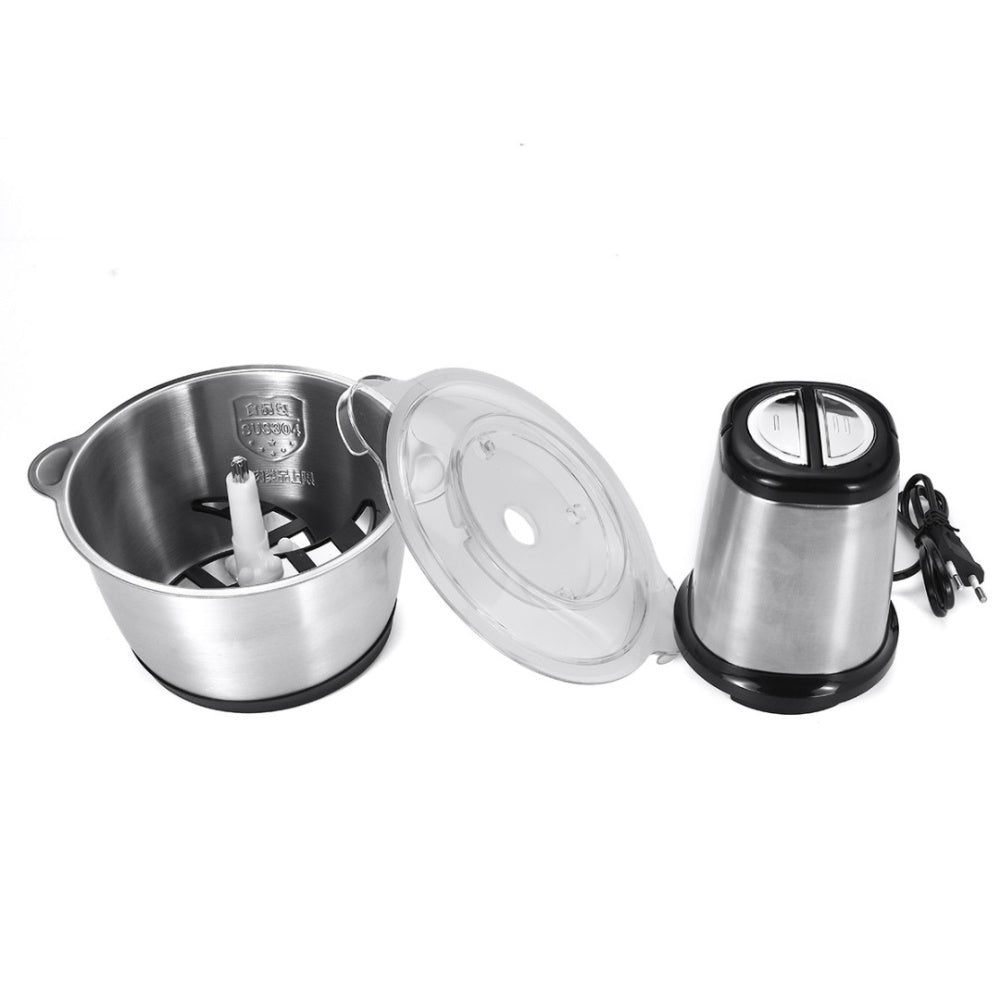 Tocător Electric cu Vas din Inox - Capacitate 3 Litri