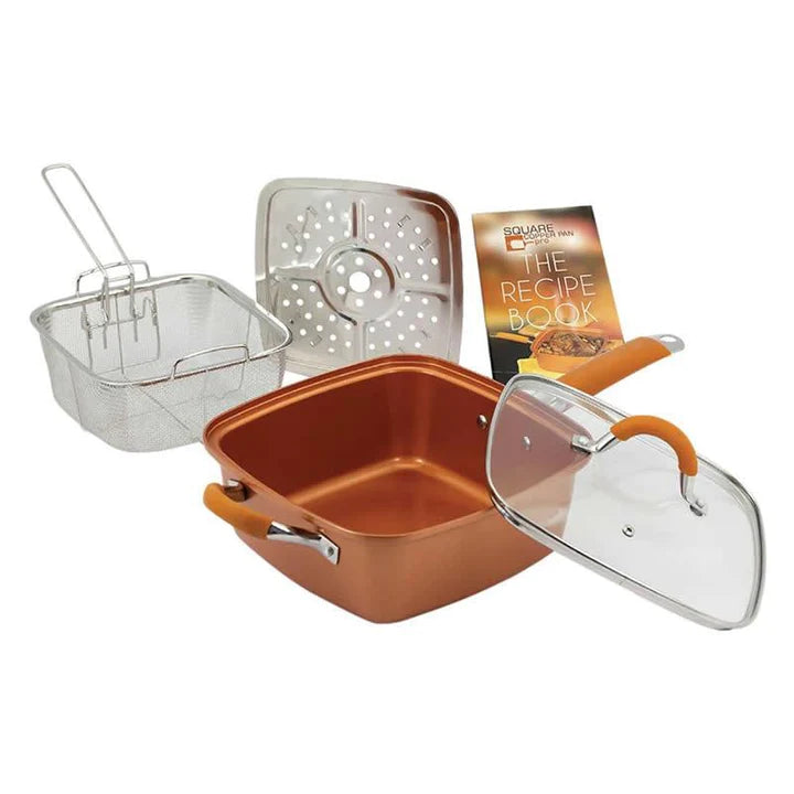 Tigaie Non-Aderentă Multifuncțională - Set 5 Piese