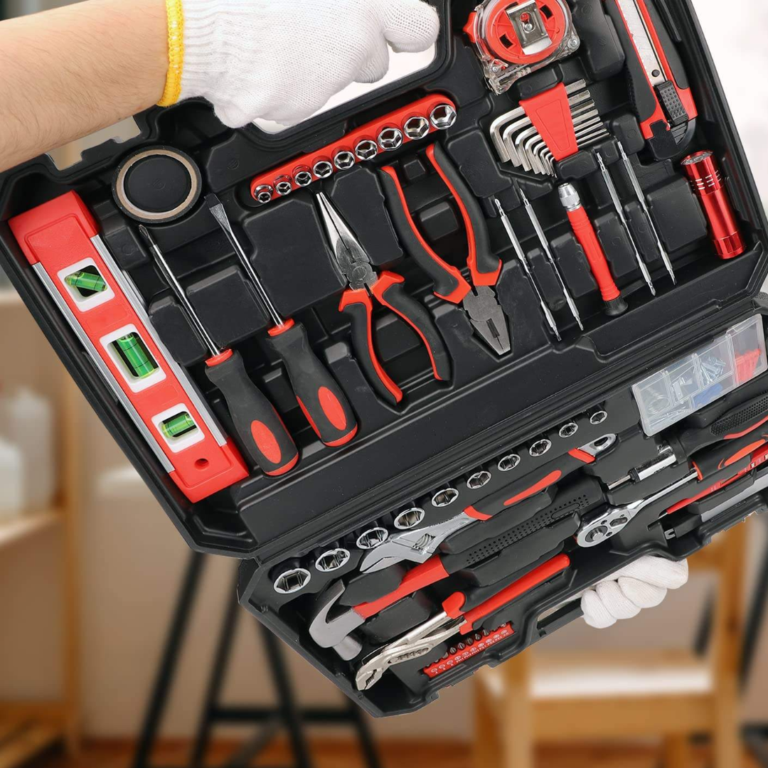 Trusa profesionala de scule, multifunctionala, cu 43 de accesorii