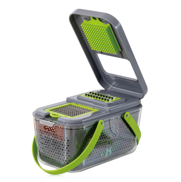 Tocator pentru legume și fructe cu 22 accesorii incluse
