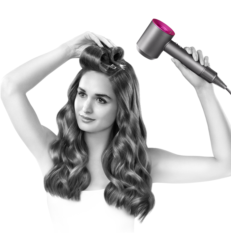 Uscator de par ionizat, ANTI-FRIZZ, 1800 W, 3 trepte viteza, 4 setari temperatura