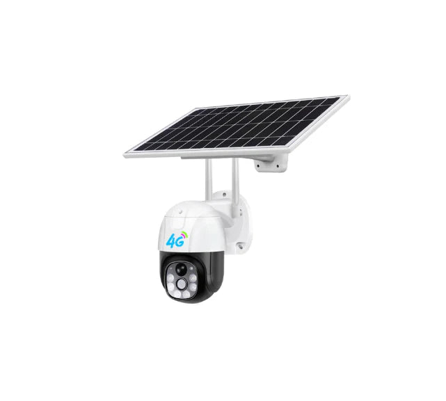 Camera de Supraveghere Solara 4G Cartela SIM 3 MP, Zoom 10X, Full HD 1080p, Panou Solar 9W
