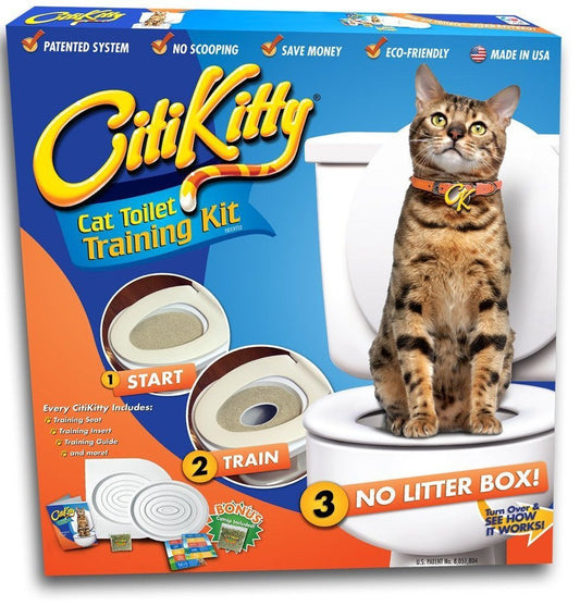 Citi Kitty – Kit pentru educarea pisicilor la toaletă