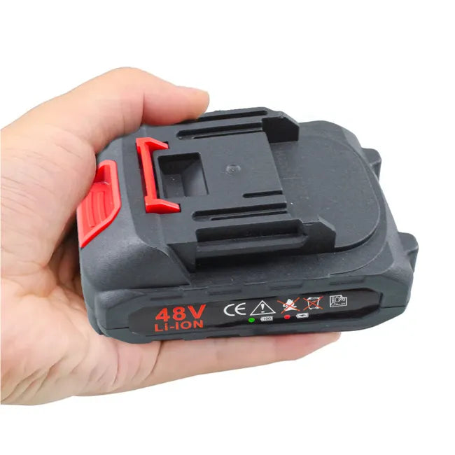 Acumulator 48V, compatibil cu motocoasa, bormașină, foarfecă electrică
