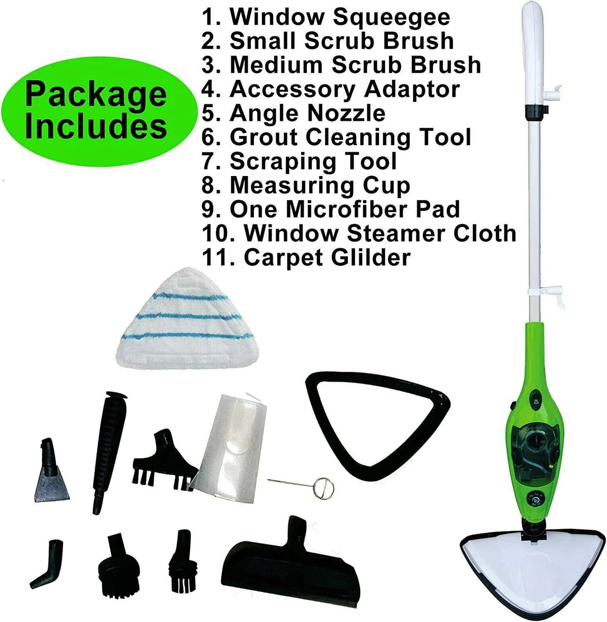 Mop cu Aburi H2O X10, Functie de Dezinfectare si Control Abur, 1300W