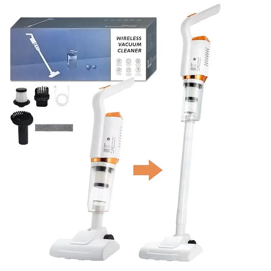Aspirator vertical portabil cu Acumulatori, 2 in 1, Wireless, Autonomie 40 minute