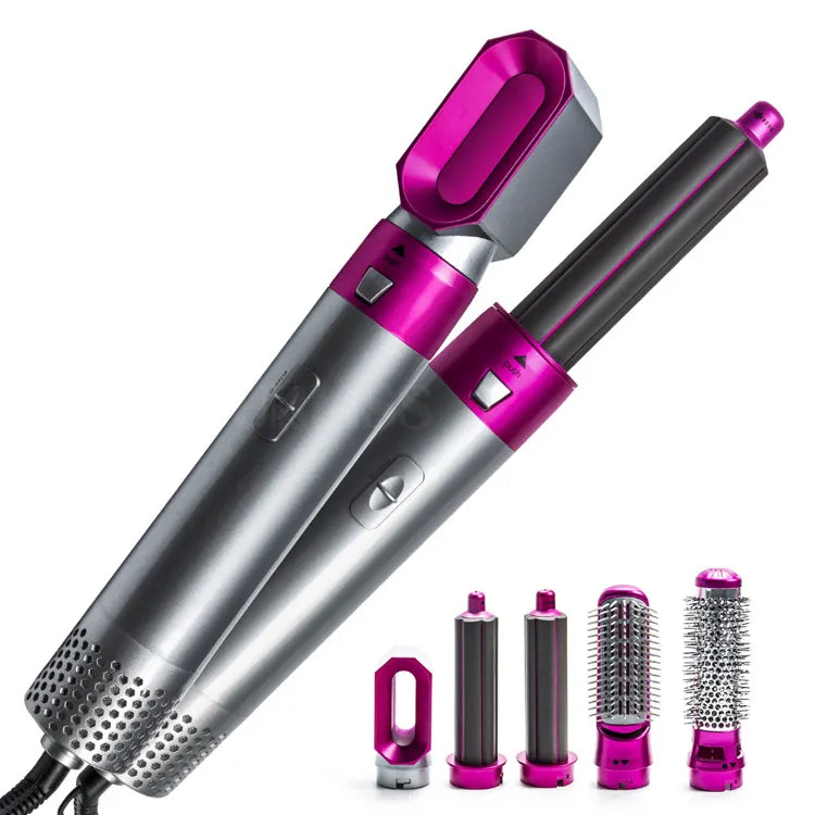Multistyler Airwrap Hot Air Styler 5 in 1, ondulator, uscător, accesorii