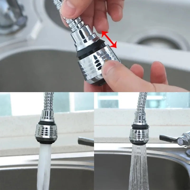 Prelungitor flexibil universal pentru robinet Turbo Flex