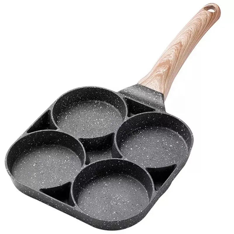 Tigaie Antiaderentă cu 4 Compartimente