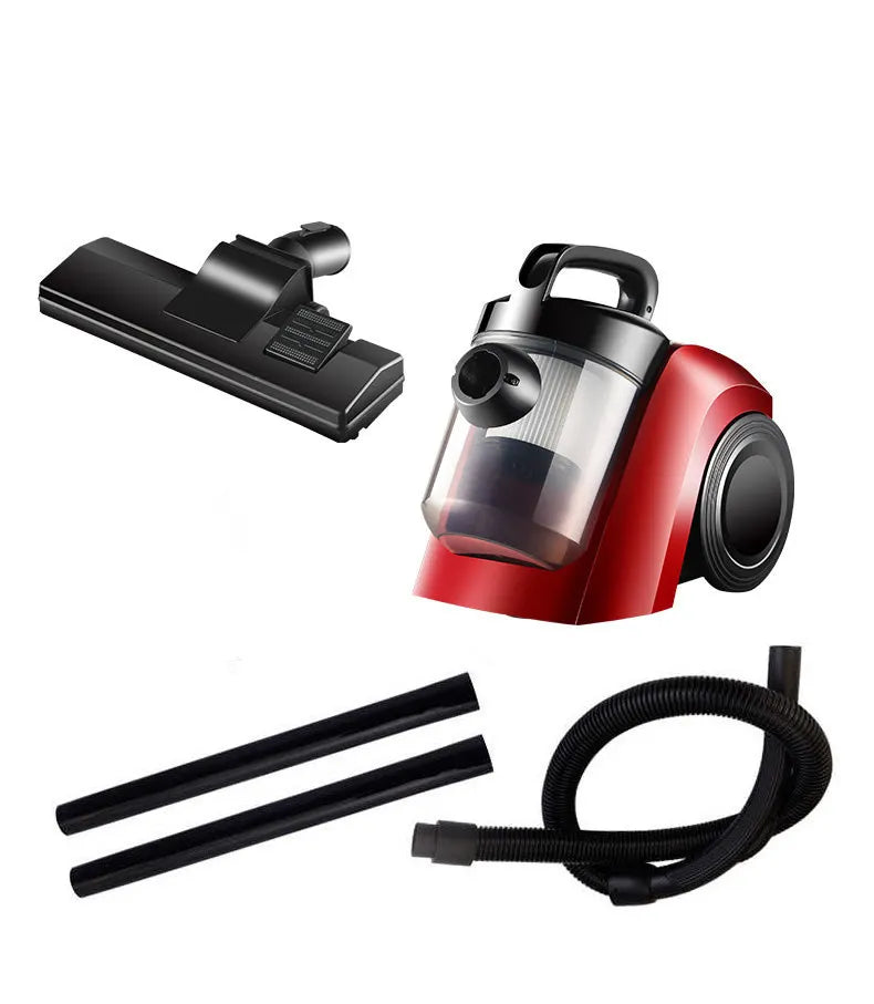 Aspirator Cyclon Sonymax, Fara Sac, 2L Capacitate, Putere 1300W, Rosu