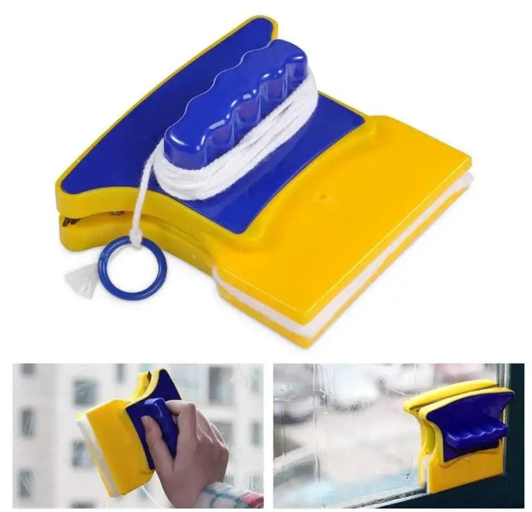 Dispozitiv magnetic pentru sticlă, Magic Window Cleaner