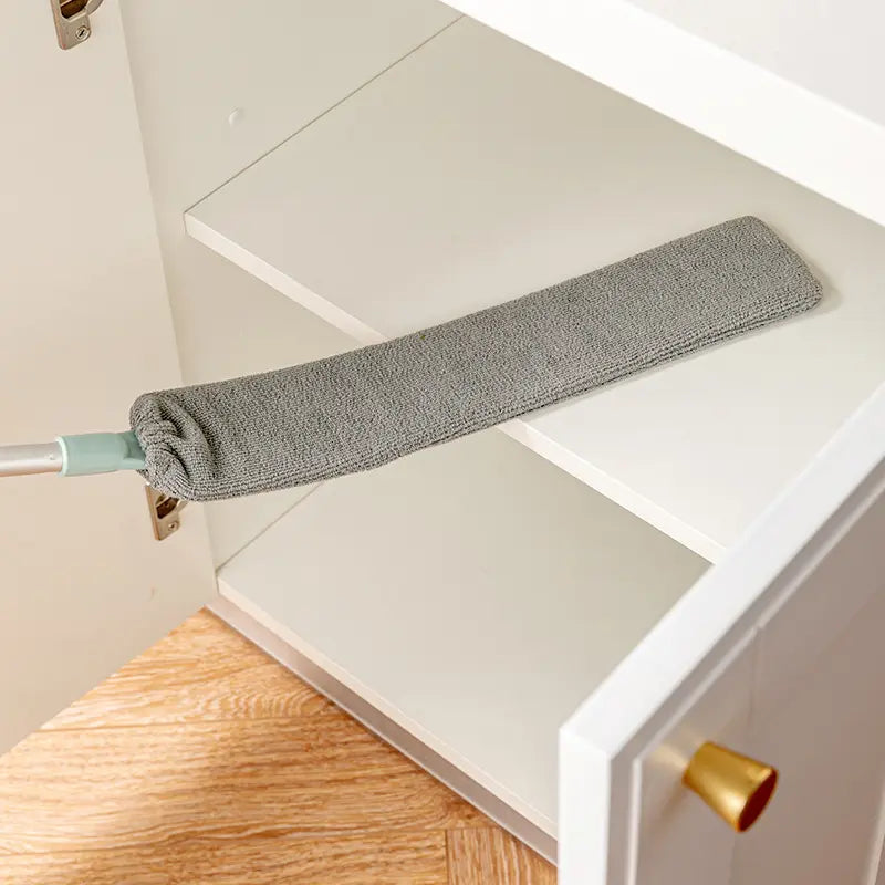 Mop foarte flexibil Microfibra, cu extindere prin insurubare