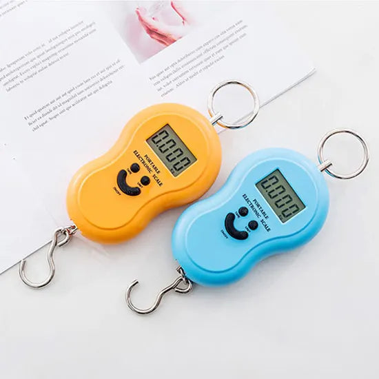 Cântar electronic portabil de mână 50kg cu afișaj digital