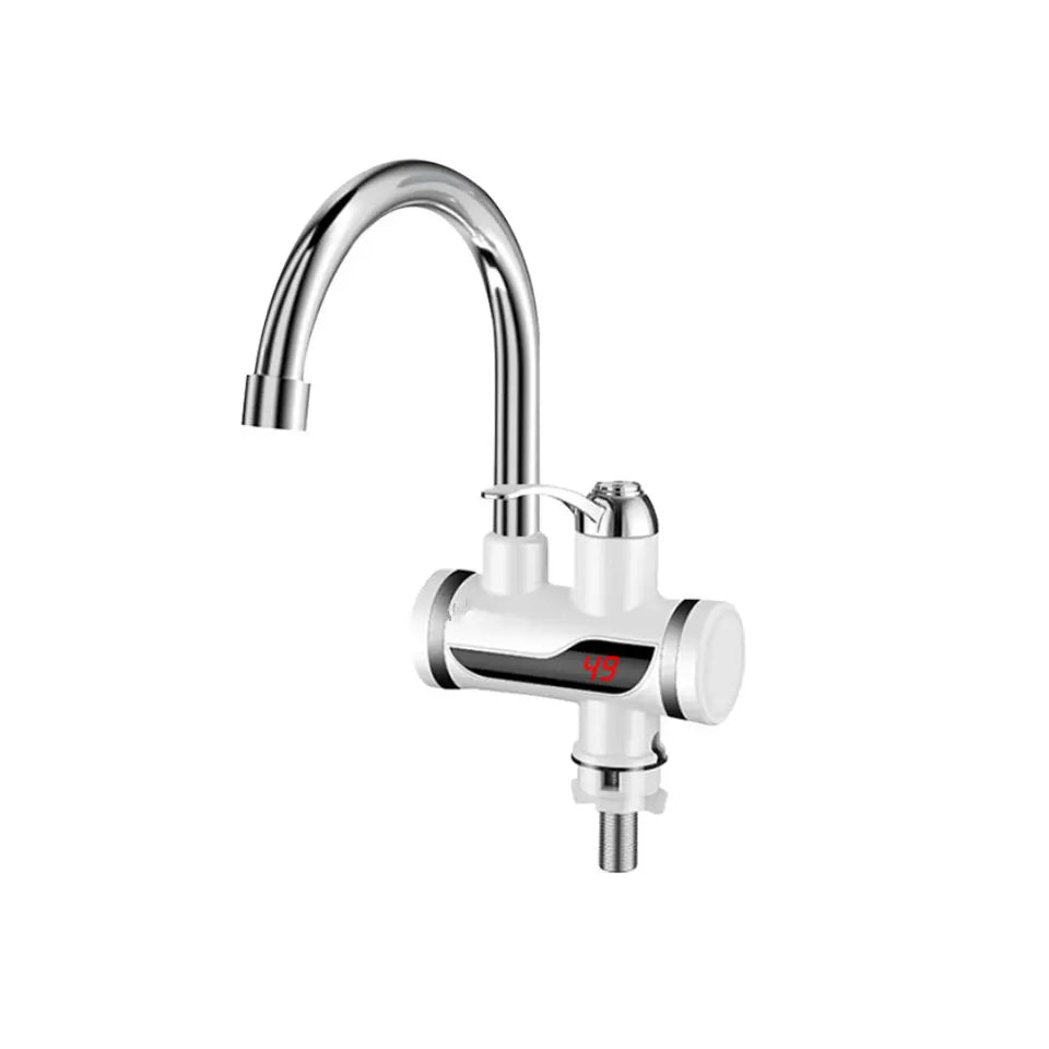 Robinet electric pentru apă caldă instant 3000W cu afișaj LCD