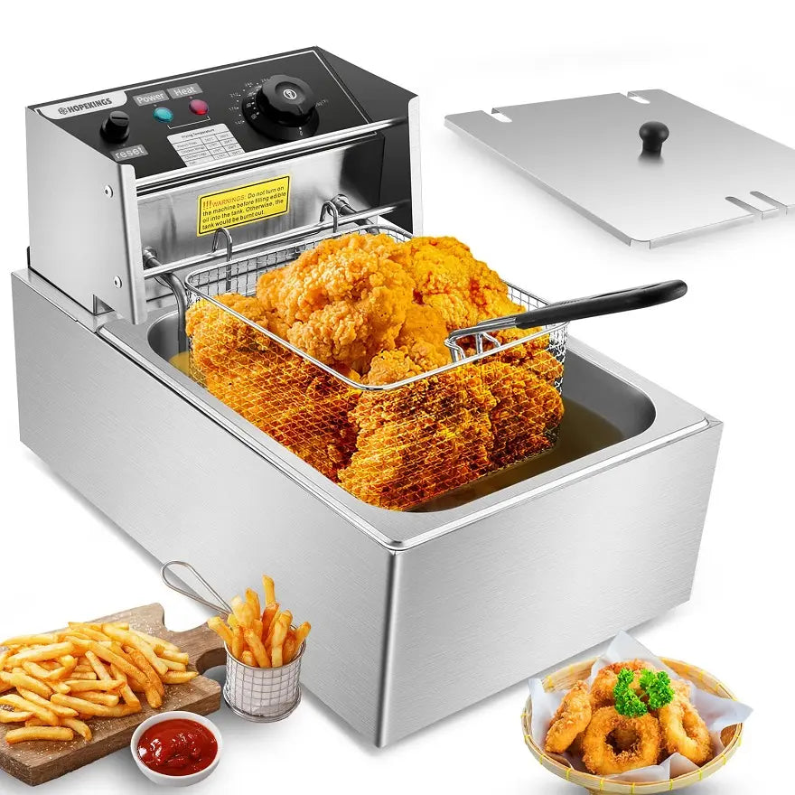 Friteuza electrica Hoffmans de 6 litri 2500W