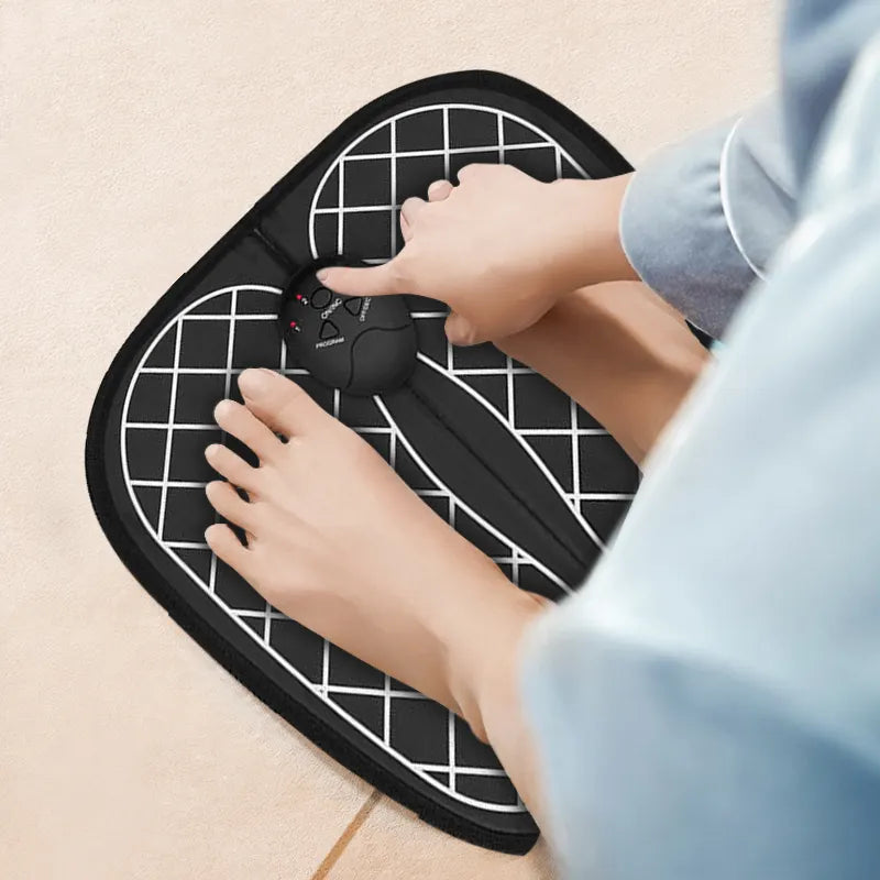 Aparat Electrostimulator EMS pentru masaj tălpi și stimularea circulației
