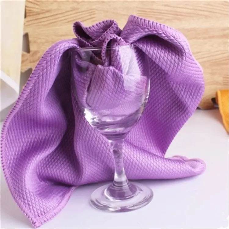 Set 10 lavete microfibră 30 x 30 cm