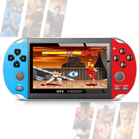 Consola jocuri portabila X7, display 4.3 inch, TV-Out, 10000 jocuri