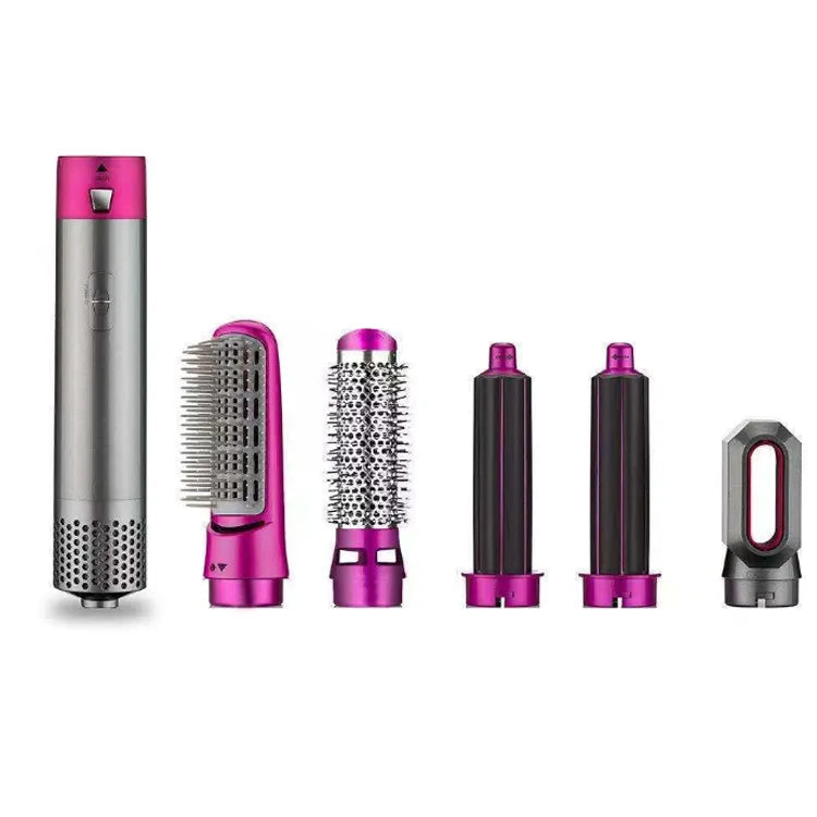 Multistyler Airwrap Hot Air Styler 5 in 1, ondulator, uscător, accesorii