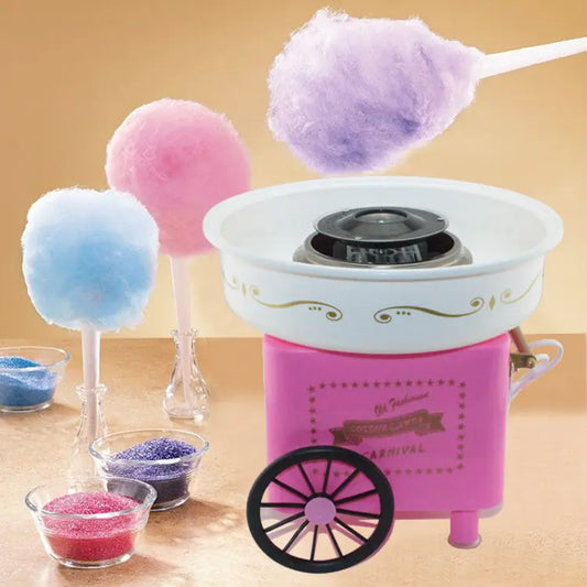 Aparat de facut vata de zahar pe bat, Cotton Candy Maker, 500W