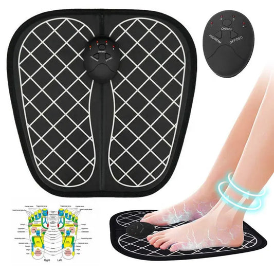 Aparat Electrostimulator EMS pentru masaj tălpi și stimularea circulației
