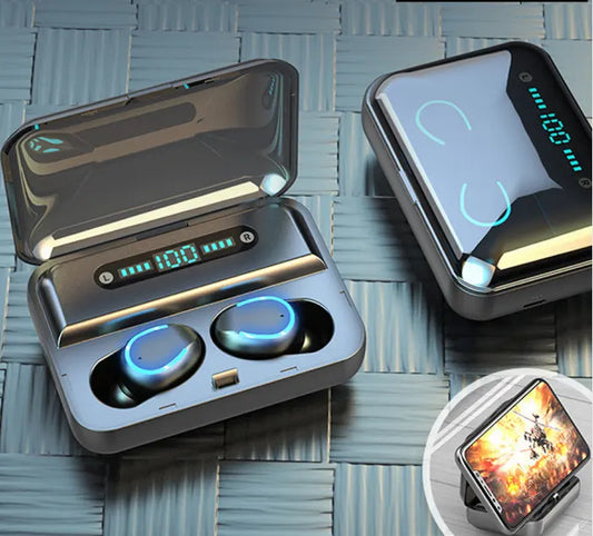 Căști Wireless inteligente, Bluetooth 5.0, Bass Boosted, compatibile iOS/Android