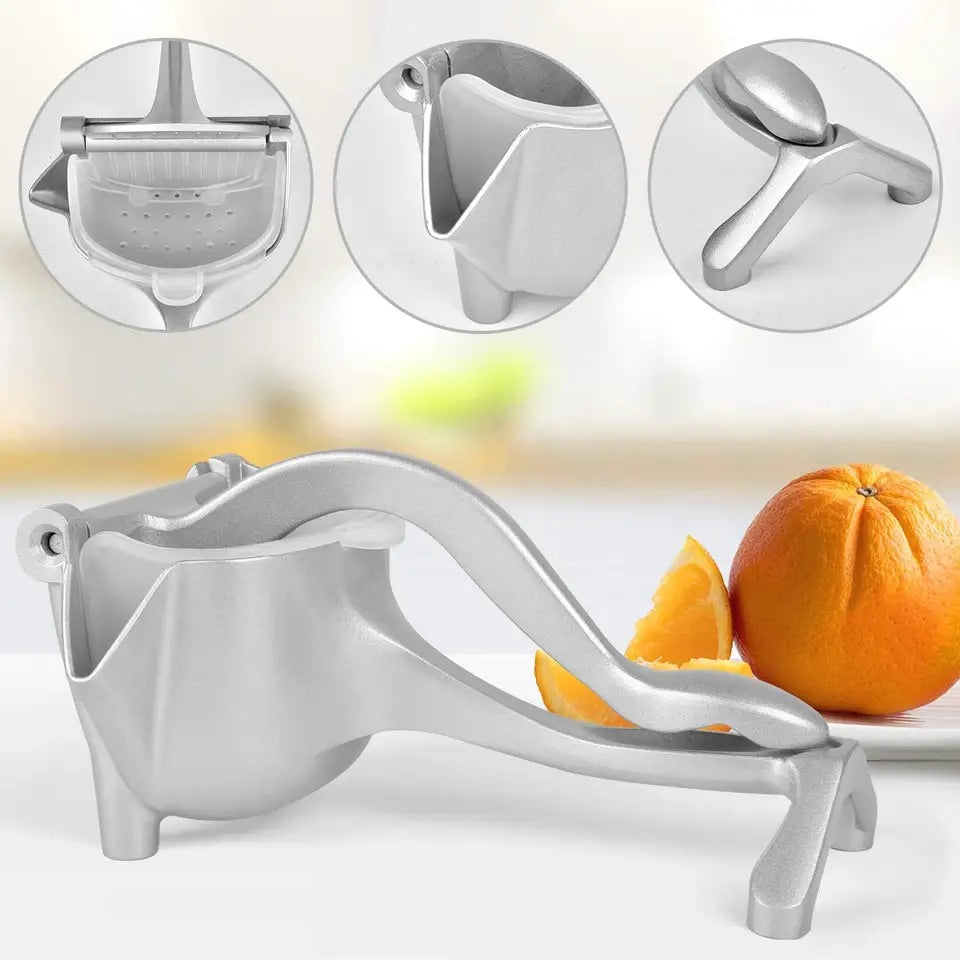 Storcător Manual de Citrice – Presă Manuală din Aluminiu