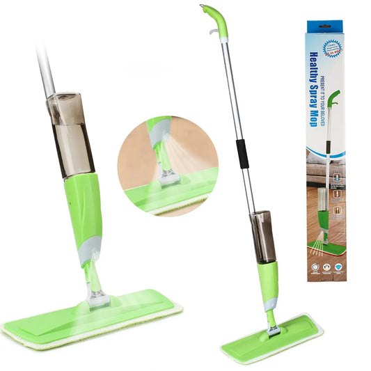 Mop cu rezervor incorporat 600 ml cu lavetă absorbantă din microfibră