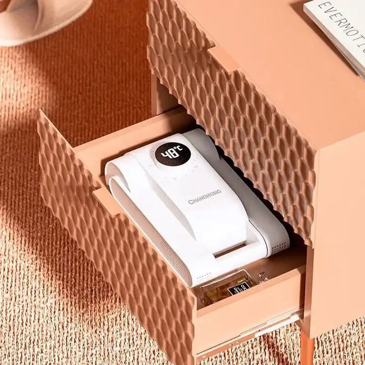 Uscator electric pentru incaltaminte cu functie de dezinfectare UV, suport reglabil si temporizator, design pliabil
