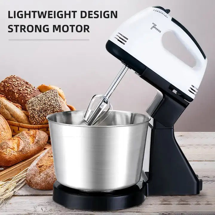 Mixer cu bol din inox – Putere 350W, capacitate 2L, 7 trepte de viteză