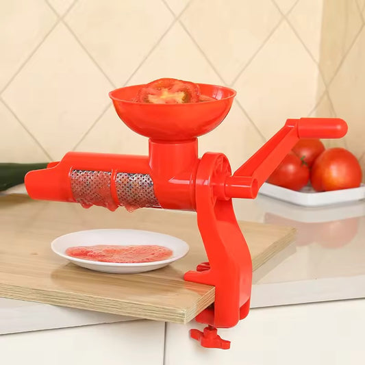 Mașină pentru tocat roșii – Storcător manual