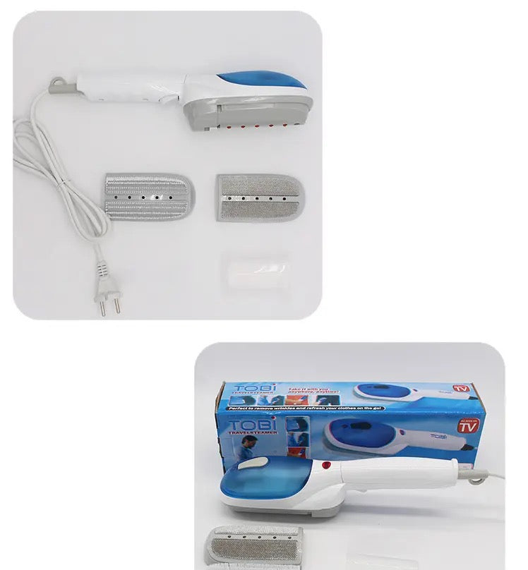 Fier de călcat vertical cu abur Tobi Travel Steamer