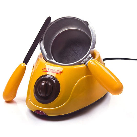 Aparat Electric pentru Topit Ciocolată + Set Fondue – Chocolatiere