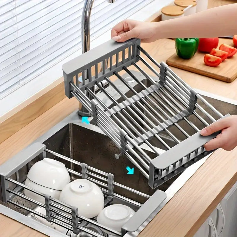 Organizator telescopic pentru chiuvete