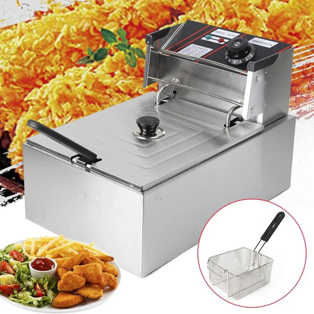 Friteuza electrica Hoffmans de 6 litri 2500W