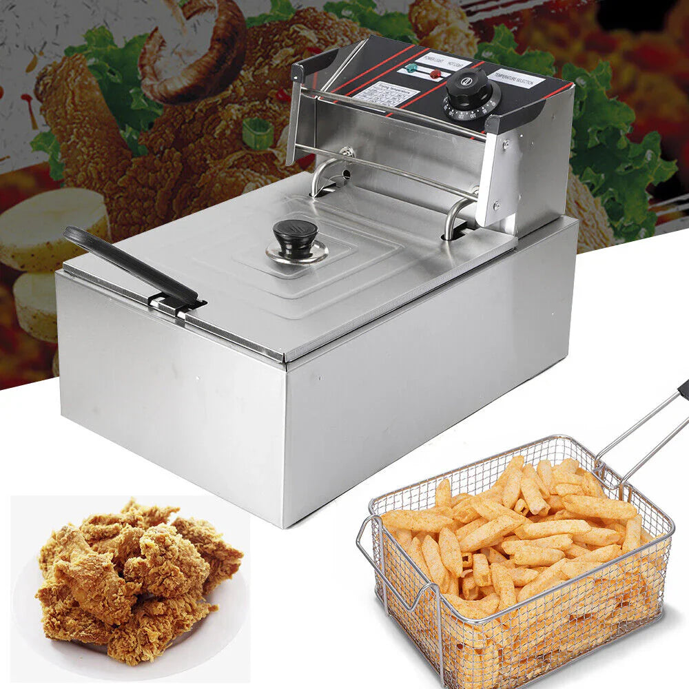 Friteuza electrica Hoffmans de 6 litri 2500W