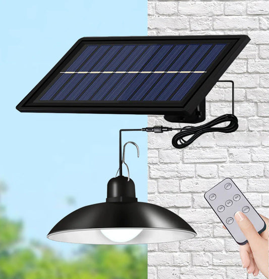 Lampa solara suspendata, cu telecomanda, 90 W