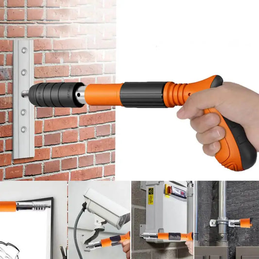 Pistol manual pentru fixarea cuielor în beton/perete