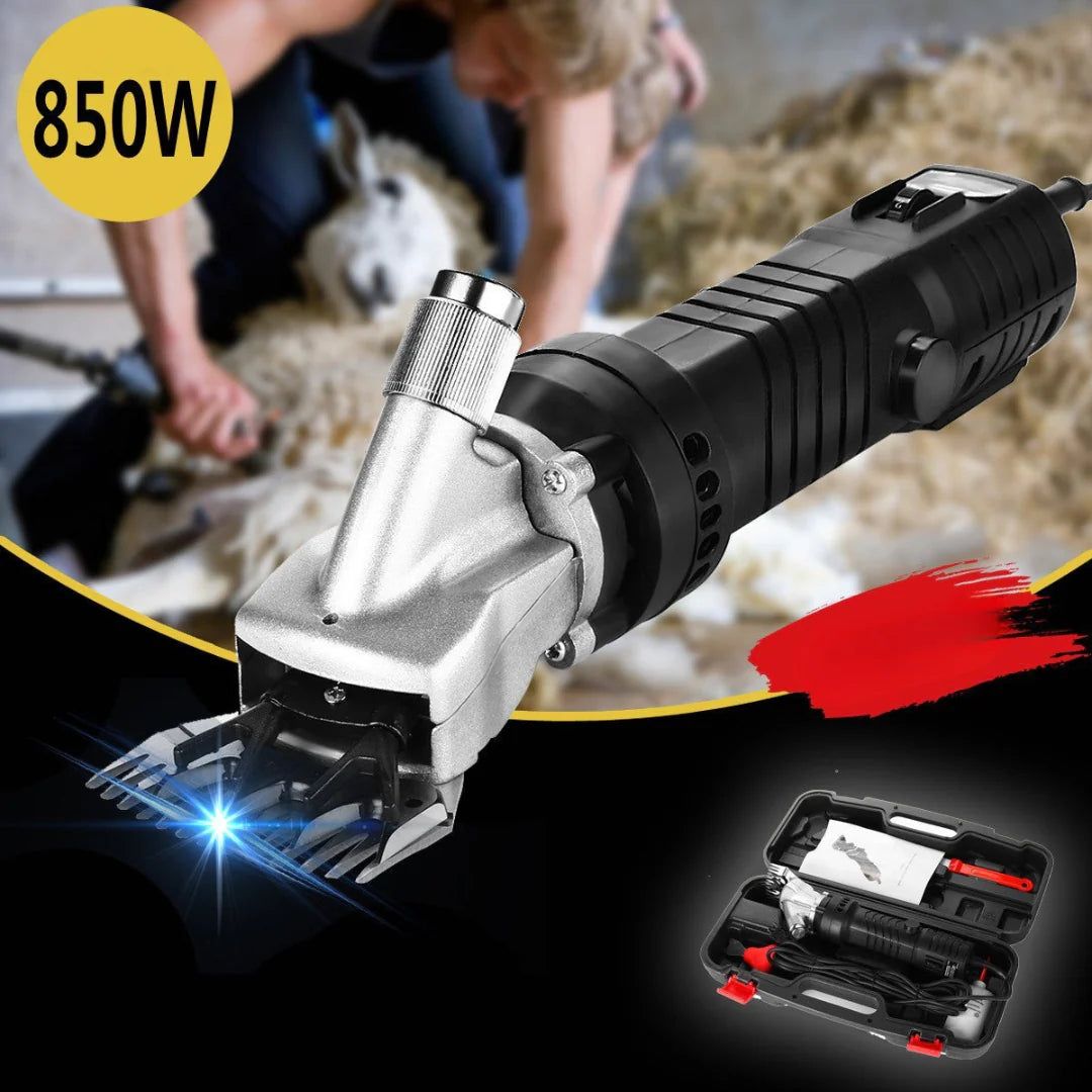 Aparat profesional pentru tuns oi – 850W, eficient, puternic și ușor de folosit