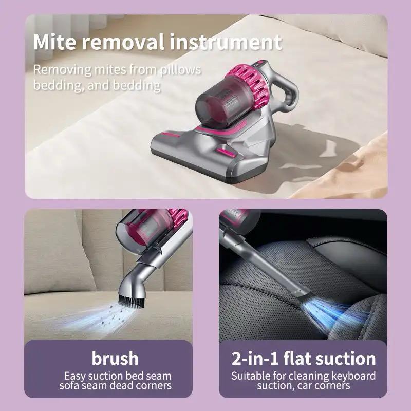 Aspirator Vertical fara Fir 4in1 – All-Clean, 100W, Silentios, 3 Moduri de Putere, Perie UV Anti-acarieni, Filtru Hepa