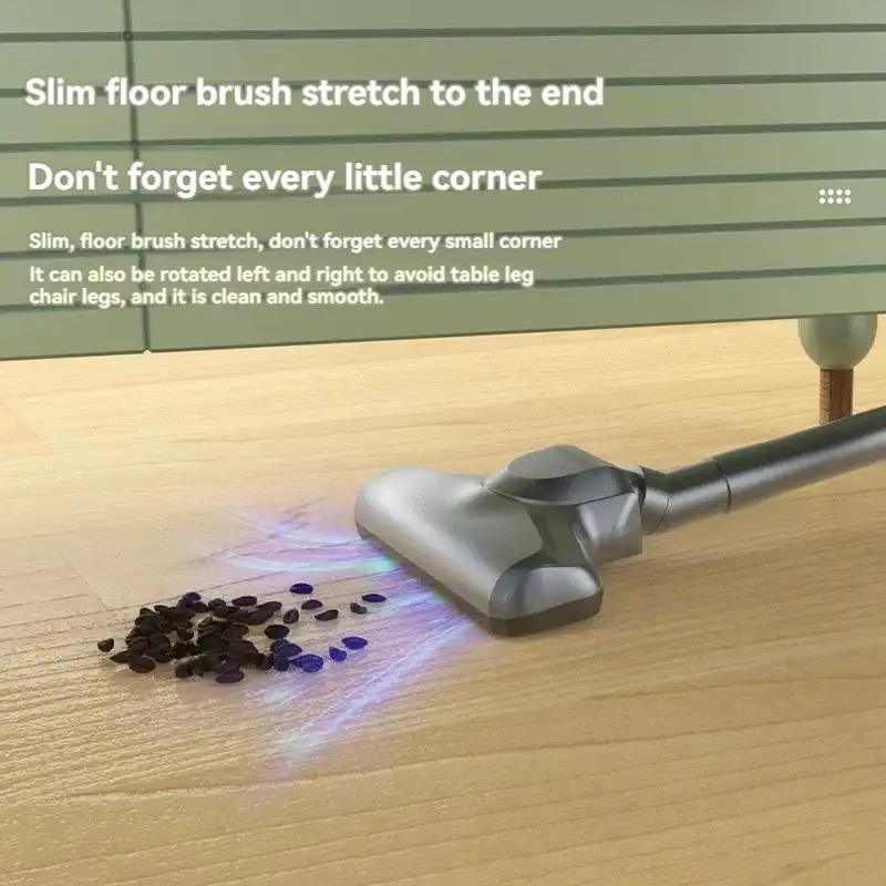 Aspirator Vertical fara Fir 4in1 – All-Clean, 100W, Silentios, 3 Moduri de Putere, Perie UV Anti-acarieni, Filtru Hepa