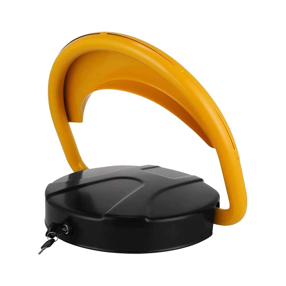 Blocator loc parcare automat, cu telecomanda si alarma, suporta 2 tone