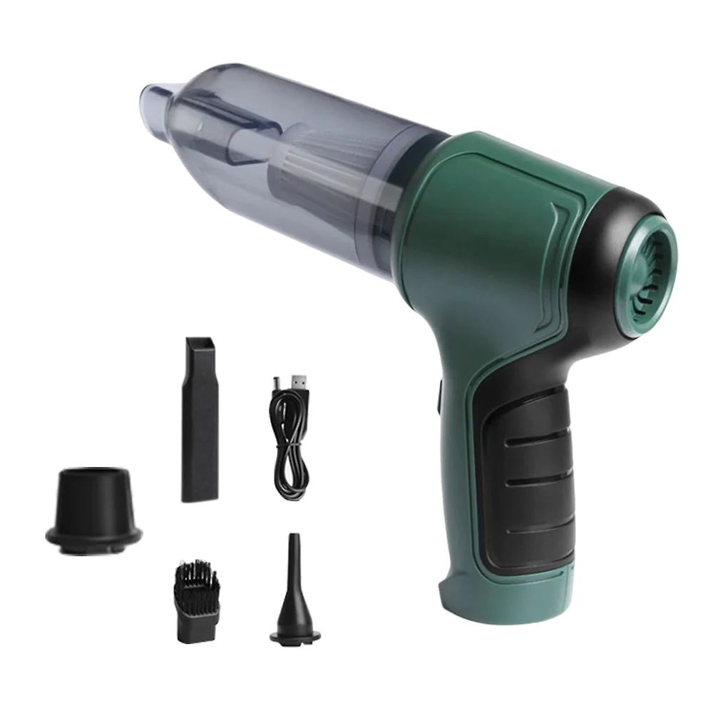 Mini aspirator portabil 3 in 1, cu acumulator si incarcare prin USB